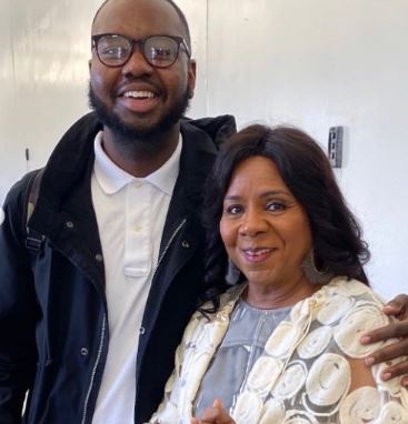 Jermaine Jakes younger brother Thomas Jakes Jr. with mom Serita